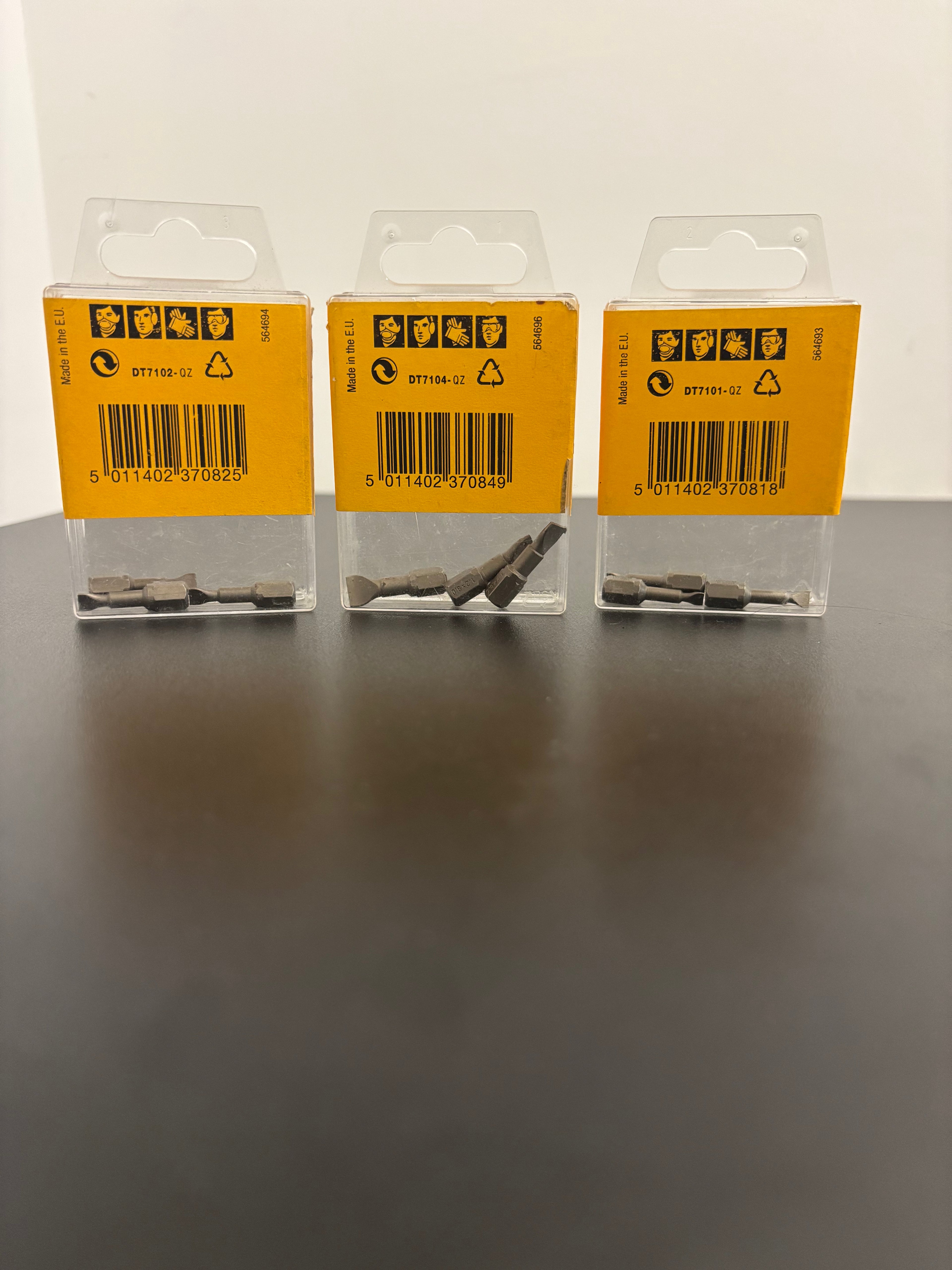 Dewalt Flat Screwdriver Bits
