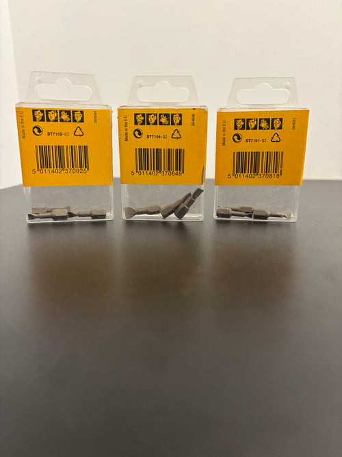 Dewalt Flat Screwdriver Bits