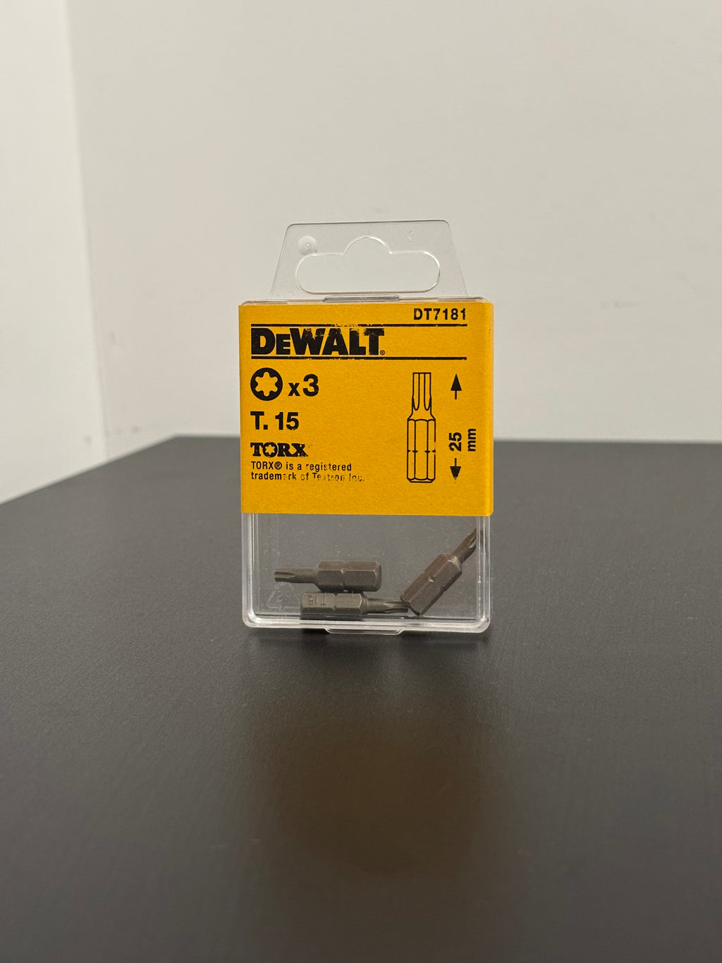 Dewalt T.15 Torx Bits x3
